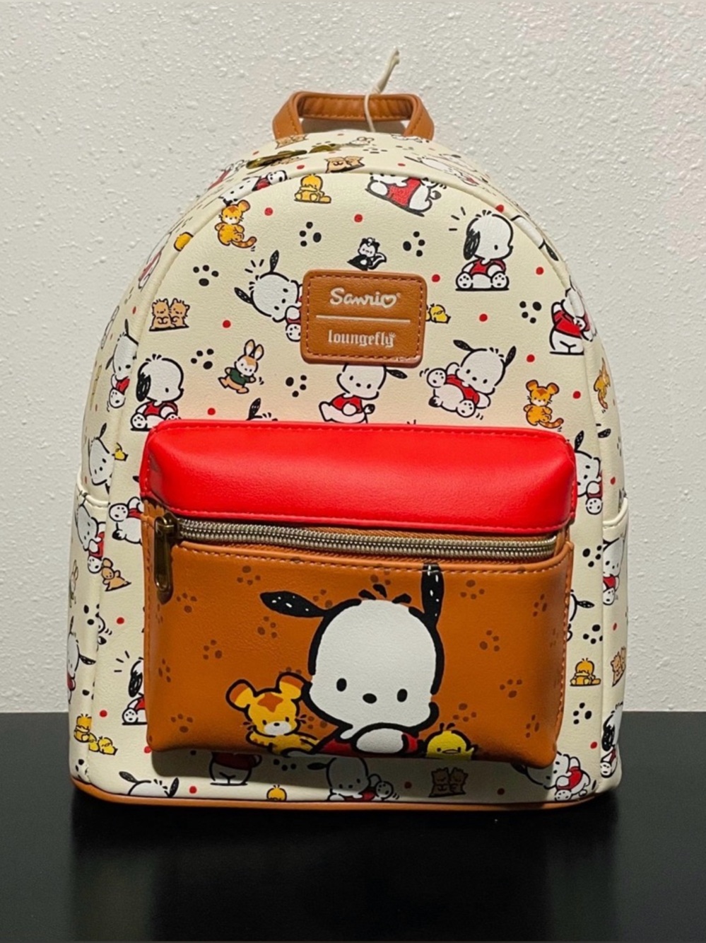 NWT Loungefly Pochacco and friends mini backpack.